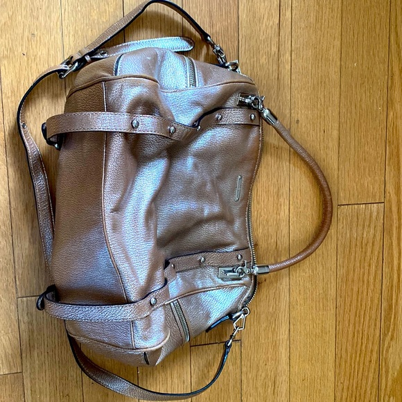 Rebecca minkoff Cupid leather satchel - gold silver metallic - Picture 5 of 11